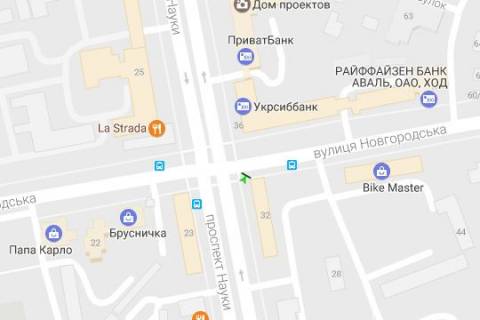 Scrolller, Scroll A in Kharkiv, 2.3x3.14  Nauki prosp. (Lenina prosp.) - Novgorods'ka st., No1 - 128488 scheme