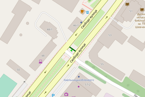 Scrolller, Scroll A in Khmelnitsky, 2.3x3.14  Svobodi st., 55 (vid Furseta) - 293895 scheme