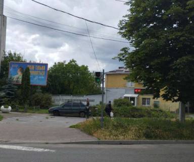 Billboard A in Zhytomyr, 3x6  Kiivs'ke sose - Sergia Paradzanova st. (Baranova st.) Photo 1