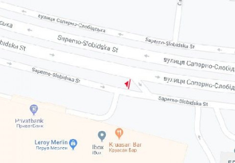 Prismatron, Prism A in Kyiv, 3x6  Саперно-Слобідська вул., 26 - 654476 scheme