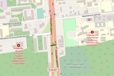 Video Billboard A in Kyiv, 4x8  Velika Kil'ceva doroga, 87 rozpodiluvac (u napramku odes'koi plosi) - 368226 scheme