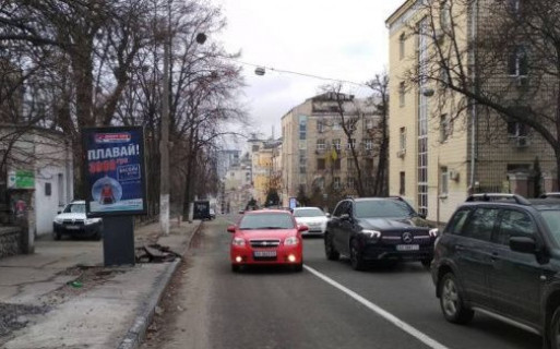 Citylight B in Kyiv, 1.2x1.8  Бульварно-Кудрявська вул., 27 - Чеховський пров. Photo 1