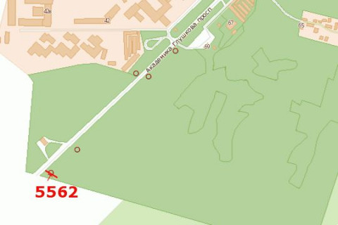 Billboard A in Gatne, 3x6  Kiiv - Odesa, 02km+850m do Kieva (sprava 700m do "Novoj linii"u napramku  m.Kieva) scheme