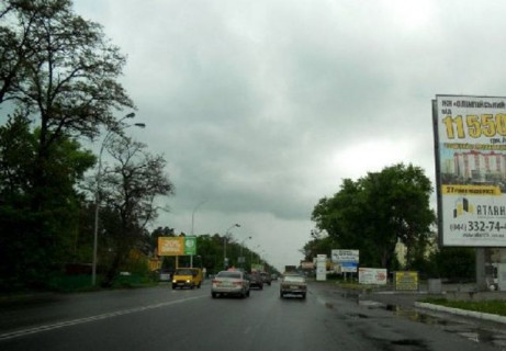 Billboard B in Brovary, 3x6  Київська вул., розвилка з Металургів вул., навпроти ТРЦ Термінал, за 60м до кафе У лісі, через 100м після АЗС КЛО Photo 1