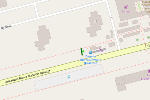 Prismatron, Prism A in Lviv Get'mana Mazepi st., 13 (prizma) - 251657 scheme