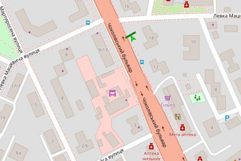 Scrolller, Scroll A in Kyiv, 2.3x3.14  Чоколівський бульв., 14 - 83262 scheme