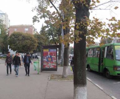 Citylight B in Kharkiv, 1.2x1.8  Nauki prosp. (Lenina prosp.) - Novgorods'ka st., (zupinka) No1 Photo 1