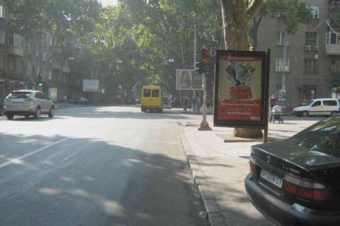 Backlight A in Odessa, 1.2x1.8  Risel'evs'ka st., 42 - Uspens'ka st. (naprav na zalizn. vokzal) Photo 1