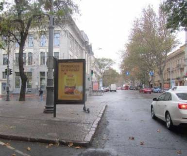 Citylight A in Odessa, 1.2x1.8  Risel'evs'ka st., 9 - Grec'ka st. Photo 1