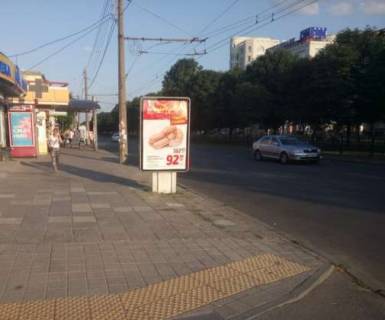 Citylight B in Poltava, 1.2x1.8  Sobornosti st., 64 (No2) Photo 1