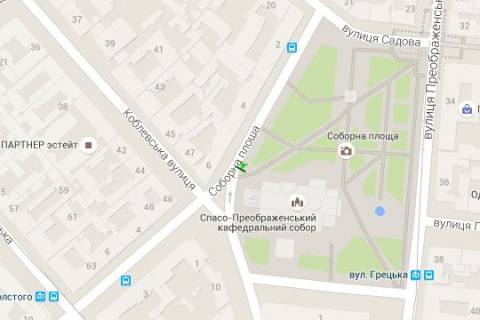 Citylight B in Odessa, 1.2x1.8  Soborna pl. - L'va Tolstogo st. scheme