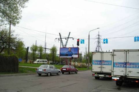 Billboard A in Vasylivka, 3x6  Ivanova st. - Motorobudivel'nikiv prosp. Photo 1