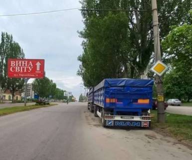 Billboard B in Zaporizhzhya, 3x6  Cumacenka st. - Sitova st. Photo 1
