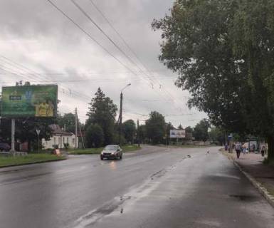 Billboard B in Chernihiv, 3x6  Mihajla Grusevs'kogo prosp., 77 - Molodcogo Oleksandra st. Photo 1