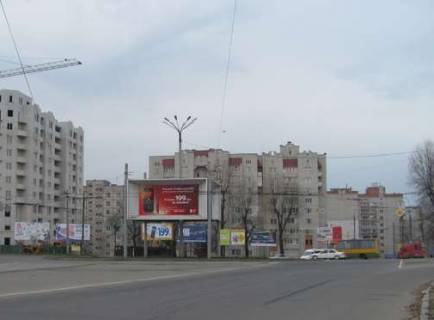 Billboard A in Khmelnitsky, 3x6  Starokostantinivs'ke sose - Miru prosp. (vid Rivnogo) Photo 1