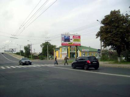 Billboard A in Vasylivka, 3x6  Rivnen's'ka st., 57 Photo 1