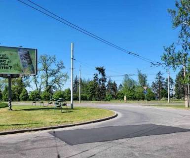 Billboard B in Zaporizhzhya, 3x6  Sobornij av. (Lenina av.) - Bogdana Hmel'nic'kogo st. Photo 1
