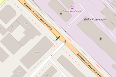 Scrolller, Scroll A in Kyiv, 1.2x1.8  Naberezno-Hresatic'ka st., 37 - 404939 scheme