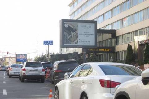 Video Billboard A in Vasylivka, 2.3x3.14  Lesi Ukrainki bul'v. - Konoval'ca Evgena st. (Sorsa st.) (TT 4.8 468h676) - 422154 Photo 1