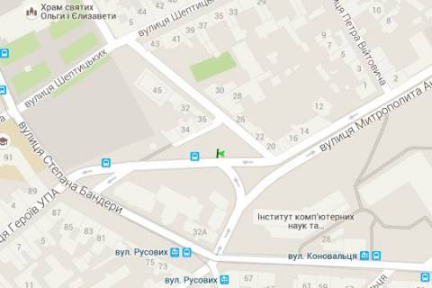 Scrolller, Scroll A in Lviv, 2.3x3.14  Mitropolita Angelovica st., 36 - 272405 scheme