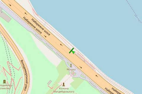 Scrolller, Scroll A in Kyiv, 2.3x3.14  Naberezne sose, No6 - 274149 scheme