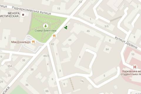 Backlight B in Kharkiv, 2.3x3.14  Grigoria Skovorodi st., 44 scheme