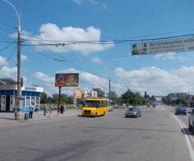 Billboard B in Sumi, 3x6  Harkivs'ka st. - Holodnoars'koi Brigadi st. Photo 1