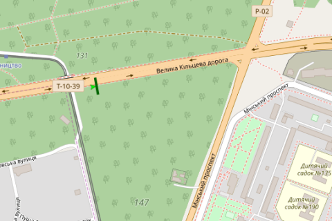 Billboard A in Kyiv, 3x6  Velika Kil'ceva doroga, 450m do perehr. z Minskim prosp. (u napramku Mins'kogo prosp.) scheme