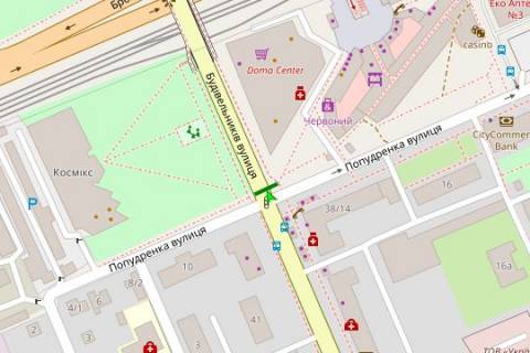 Prismatron, Prism A in Kyiv, 3x6  Budivel'nikiv st. - Popudrenka st. - 274462 scheme