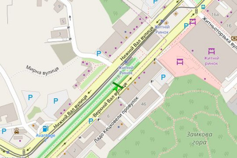 Scrolller, Scroll A in Kyiv, 1.2x1.8  Верхній Вал вул., 10, бульварна частина - 166556 scheme