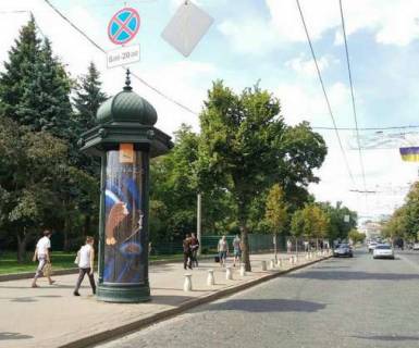 Backlight B in Kharkiv, 1.2x3.6  Sums'ka st., 35 (kolona) (storona V) Photo 1