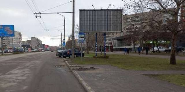 Billboard B in Zaporizhzhya, 3x6  Novokuznec'ka st., 13 Photo 1