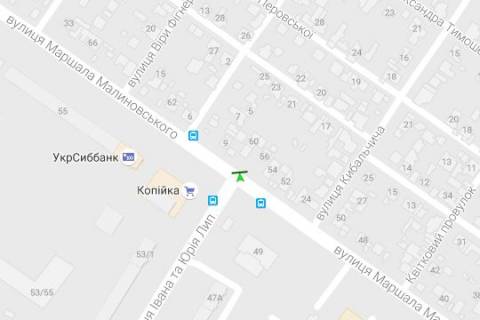 Prismatron, Prism A in Odessa, 3х6  Marsala Malinovs'kogo st. - Ivana ta Uria Lip st. (Gajdara st.), (prizma) (prava) - 405041 scheme