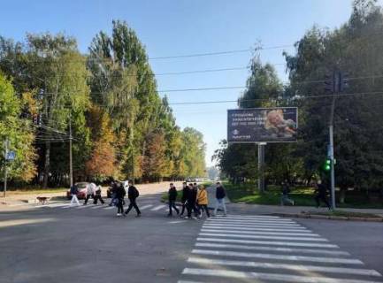 Billboard A in Vinnytsia, 3x6  Politehnicna st., 7 - Vasila Porika st. (Porika Vasila st.) Photo 1