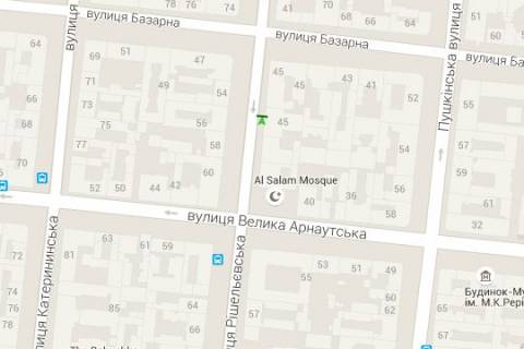 Citylight B in Odessa Risel'evs'ka st., 45 (napravl vid zalizn. vokzala) scheme