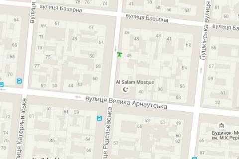 Citylight B in Odessa, 1.2x1.8  Risel'evs'ka st., 45 (napravl vid zalizn. vokzala) scheme