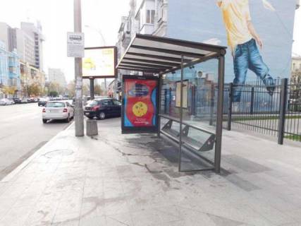 Billboard A in Vasylivka, Нестандарт  Antonovica st. (Gor'kogo st.), 46 (brenduvanna) Photo 1