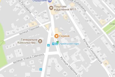 Non-Standard A in Lviv, 1.2x1.8  Іларіона Свєнціцького вул., 3 scheme