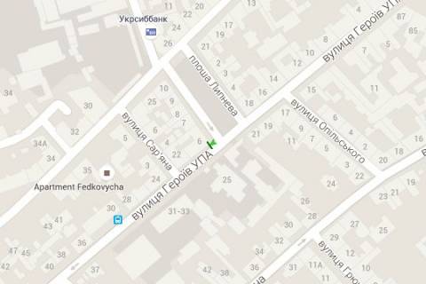 Scrolller, Scroll A in Lviv, 2.3x3.14  Geroiv UPA st. - Lipneva pl. - 272401 scheme