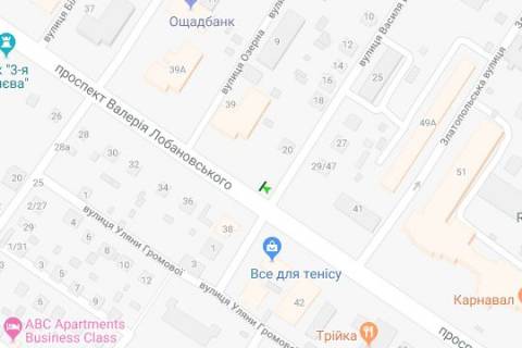 Scrolller, Scroll A in Vasylivka, 2.3x3.14  Lobanovs'kogo Valeria prosp. (Cervonozoranij prosp.), 39B (v napravl. Sevastopol's'koi pl.) - 422623 scheme