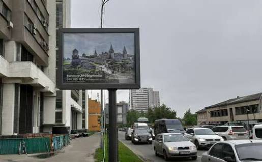 Backlight B in Kyiv, 2.3x3.14  Malevica Kazimira st. (Bozenka st.), 23 Photo 1