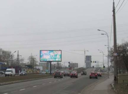 Video Billboard + in Kyiv, 4x8  Bogatirs'ka st. - Kurenivs'ka st. (rozsirenna 720h360) - 478757 Photo 1
