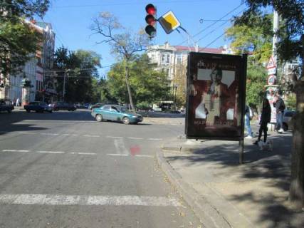 Backlight A in Odessa, 1.2x1.8  Uspens'ka st., 58 - Oleksandrivs'kij prosp. Photo 1