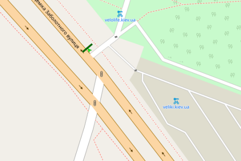 Prismatron, Prism A in Kyiv, 3x6  Akademika Zabolotnogo st., navproti st. Ivana Sirka - 251760 scheme