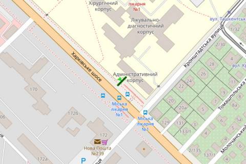 Billboard B in Kyiv, 3x6  Harkivs'ke sose, 125 scheme