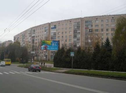 Billboard A in Ternopil, 3x6  Zluki prosp. - Bogdana Lepkogo st. Photo 1
