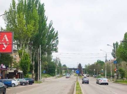 Billboard B in Zaporizhzhya, 3x6  Peremogi st., 121 Photo 1