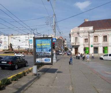 Scrolller, Scroll A in Chernivtsi, 1.2x1.8  Central'na pl., (No3) - Golovna st. - Rus'ka st. - 46969 Photo 1