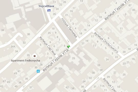Scrolller, Scroll A in Lviv, 2.3x3.14  Героїв УПА вул. - Липнева пл. - 84680 scheme