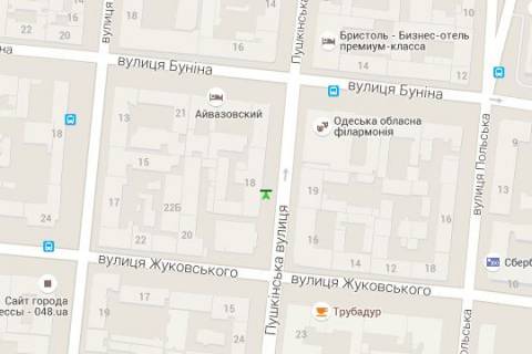 Scrolller, Scroll A in Odessa, 1.2x1.8  Puskins'ka st., 18 - 115802 scheme